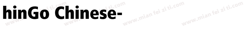 hinGo Chinese字体转换
